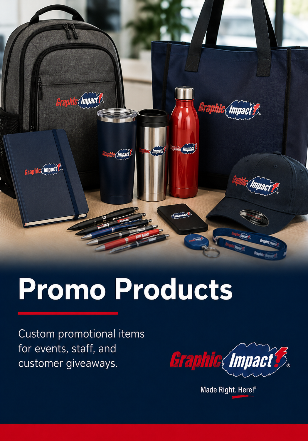 Graphic Impact Custom Signs, Vinyl Banners, Apparel, Promotional Specialties and Awards in Tucson, Arizona 10 Name Tags
