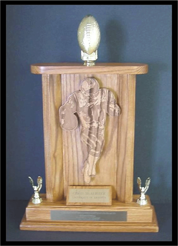 Natural Wood Award for University of Arizona Football