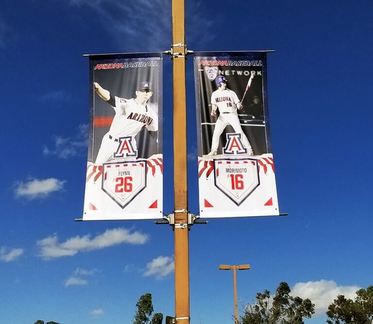 New University of Arizona Street Banners