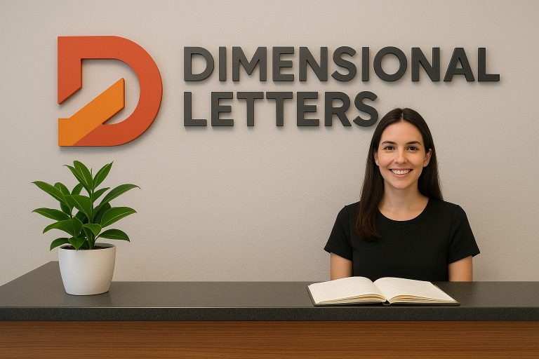 Dimensional Letters. Interior or Exterior.