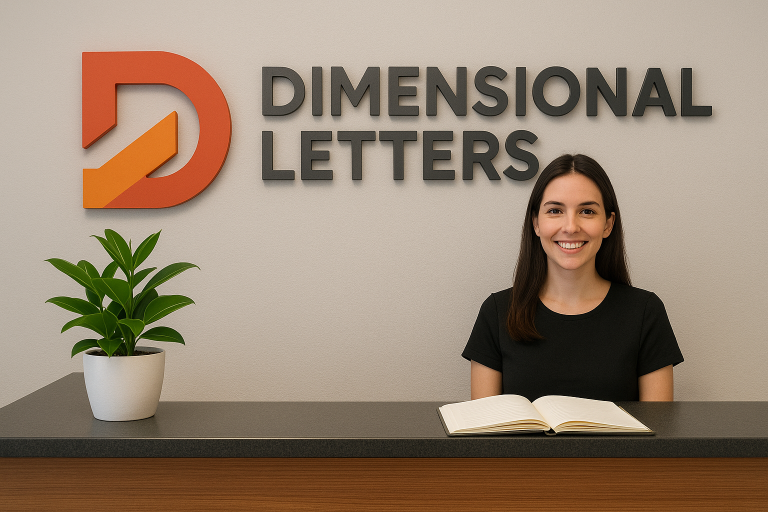 Dimensional Letters. Interior or Exterior.