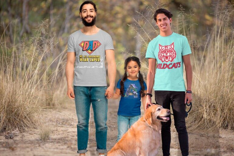 Custom Shirts for the Family