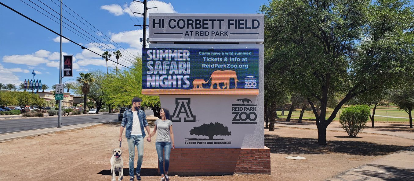 Hi Corbett Monument Sign