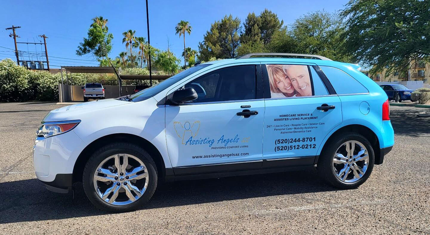 Wrap a Vehicle To Be Seen All Around Tucson