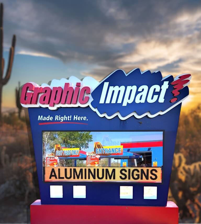 Graphic Impact Produces Wide Varieties of Signs and Banners