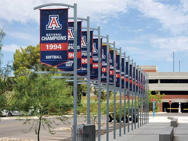 University of Arizona Street Banner