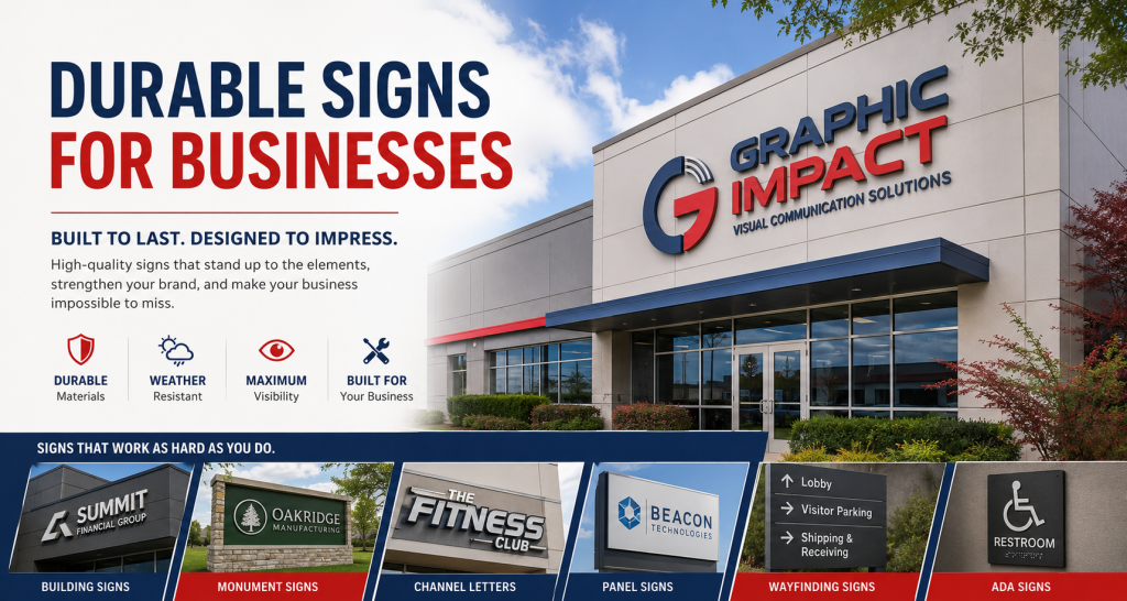 Outdoor Business Signs