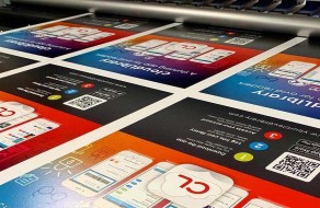 High-quality colorful digital print banners showcasing promotional content, branding, and advertising designs for various marketing campaigns.