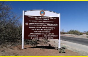 High-quality signs and banners for government, sheriff’s departments, healthcare, and community events by Graphic Impact.